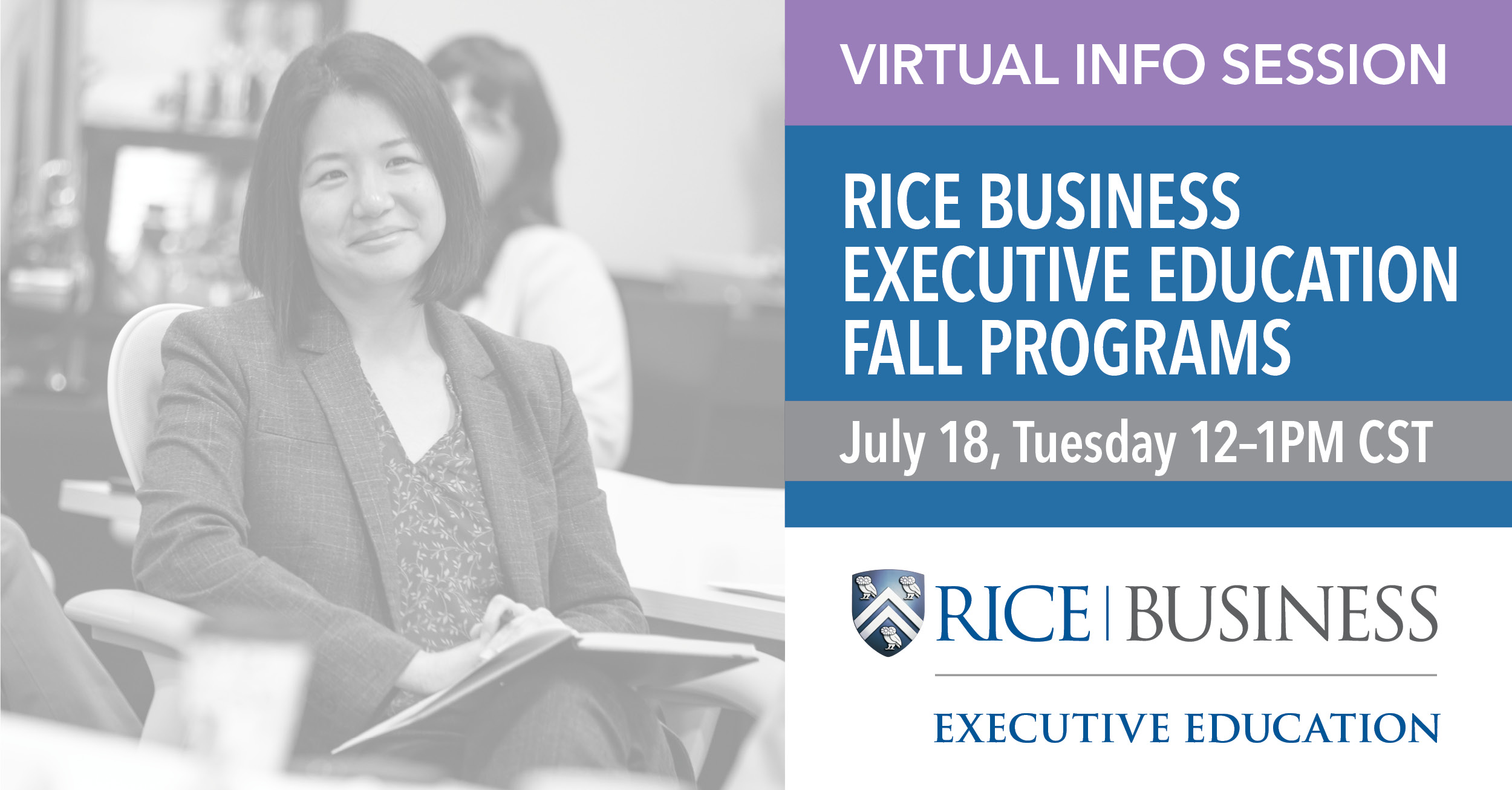 Executive Education Fall Programs Information Session | The business ...